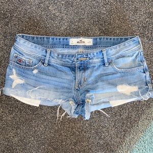 Hollister Distressed Jean Shorts